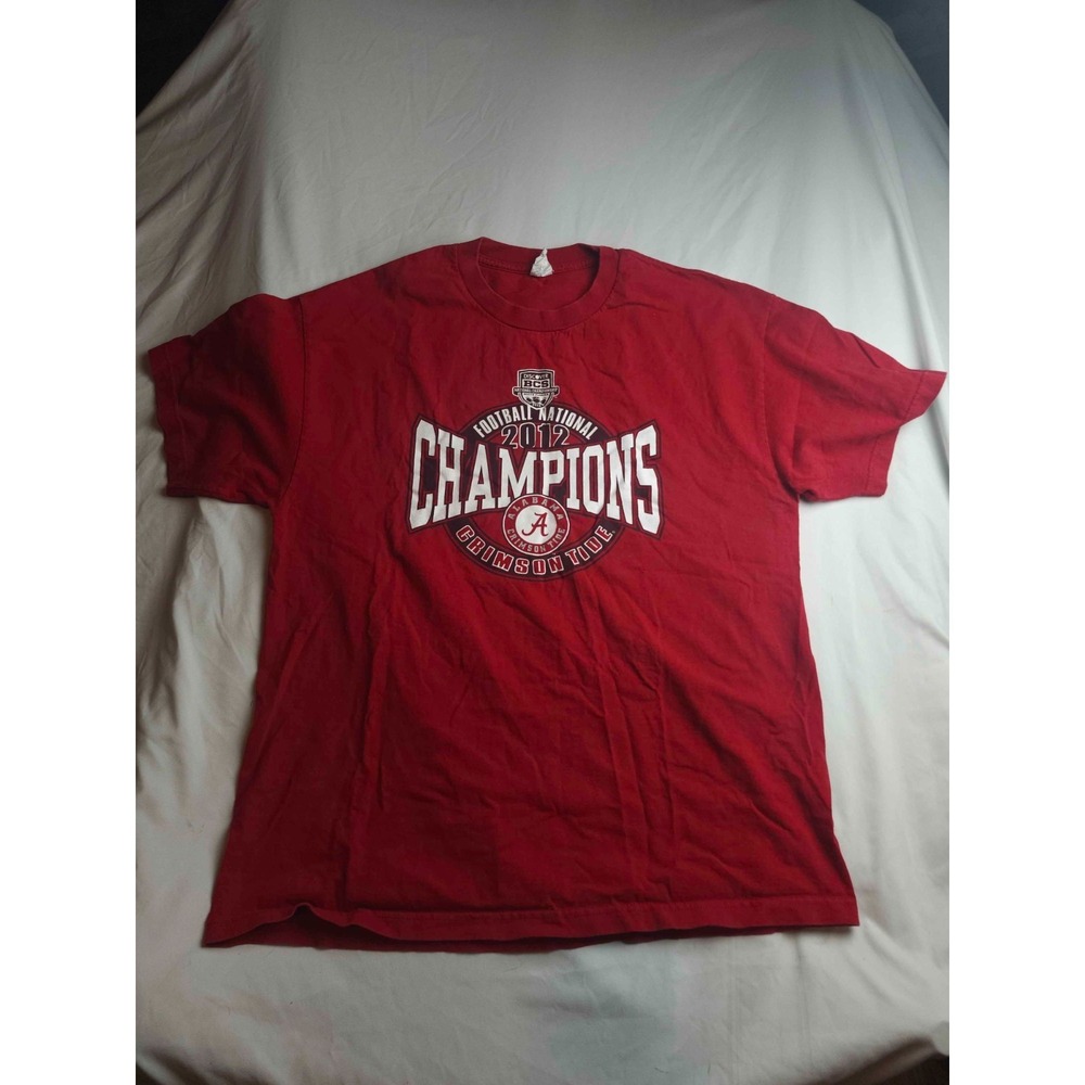 Alabama Crimson Tide Football National Champions NCAA T-Shirt XL Sportswear Y2K